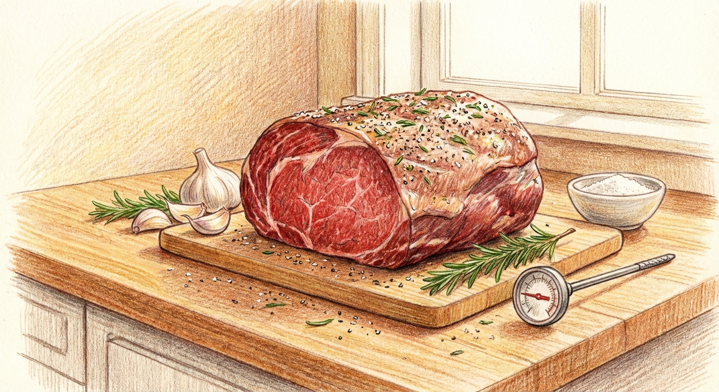 肉を常温に戻す