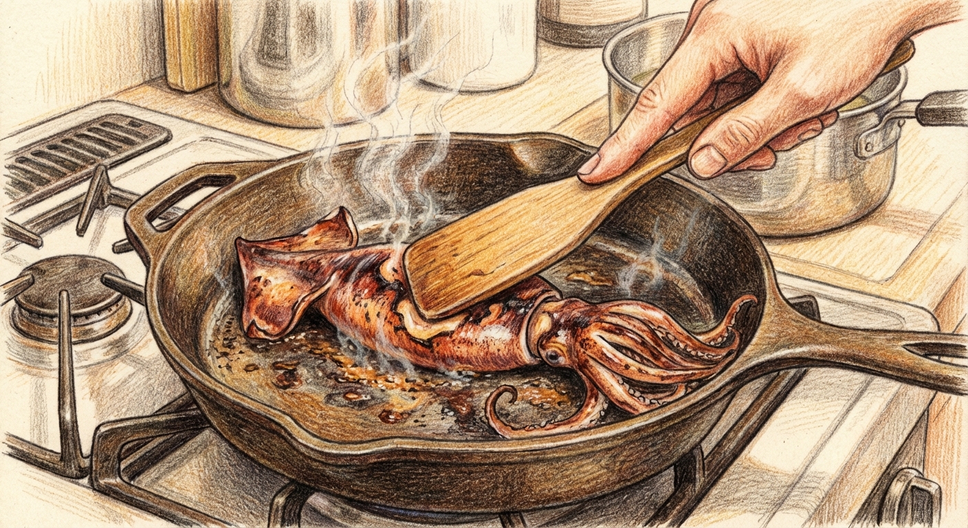 フライパンで焼く