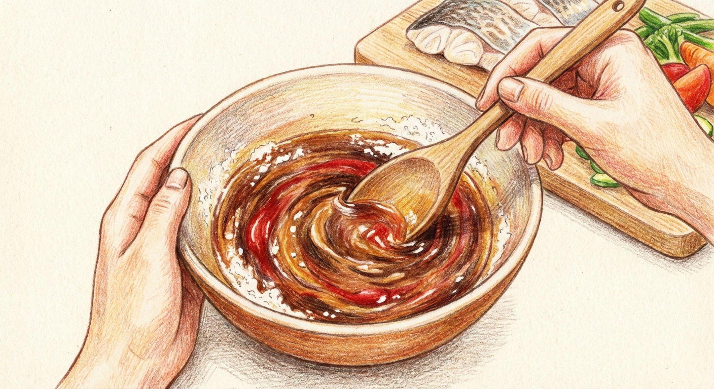 魔法のタレを作る