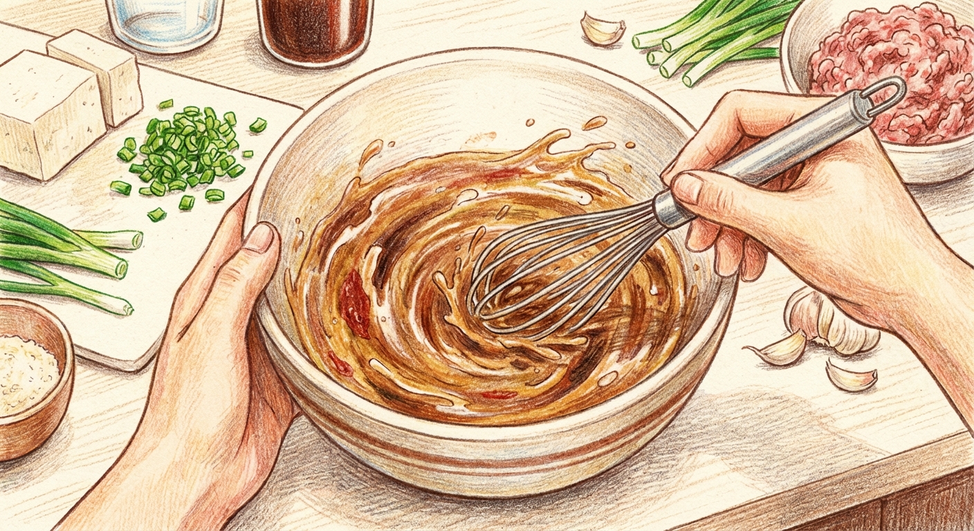 合わせ調味料を作る