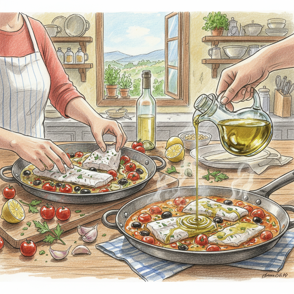 仕上げて盛り付ける