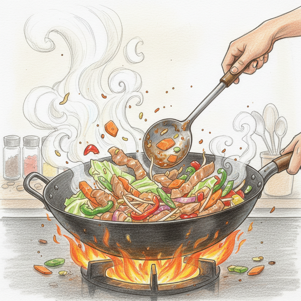 一気に仕上げる